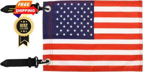 Motain 486865 Easy Installation Golf Cart Flag Holder 1 Pack Elastic Multicolor