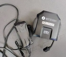 Motocaddy 060148988214 M-series 28v Lithium Battery And Charger - Used Full Charge 36 Holes