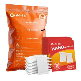 Ms1103-40 Mr.ice Hand Warmers - 5/10/20 Pairs Disposable Warm Pad Long Lasting Safe N