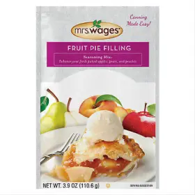 W801-j4425 Mrs. Wages 12 Pack Pie Filling Mix Apple Fruit 3.9-oz