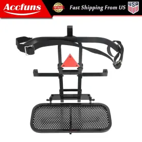 Afu11904f Munirater Universal Upgraded Golf Cart Rear Seat Bag Rack 1set For Ezgo Club Car Yamaha