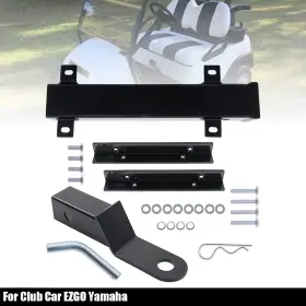 Rdb108621t Munirater Golf Cart 2 Inch Universal Trailer Hitch Rear Mount For Ezgo Club Car Yamaha
