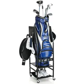 Mythinglogic B0fcflw68s Golf Bag Storage Organizer Extra Large Stand For