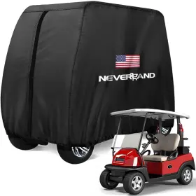B0f1cqhrq9 Neverland Golf Cart Cover 2 Passenger - 420d Waterproof Covers
