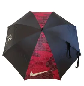 N90451 Nike New 2015 62 Inch Tpc Las Vegas Logo Windsheer Umbrella Golf Red/black-n90451