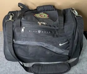 Tg0020 Nike Vintage Golf Mid American Conference 2006 Championship Duffle Bag Black