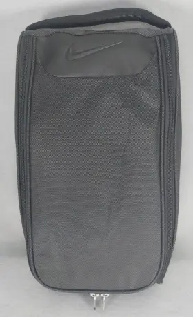Tg0216-001 Nike Golf Departure Shoe Tote Ii Carrier Caddy Bag Mesh Black 14x8 Exuc