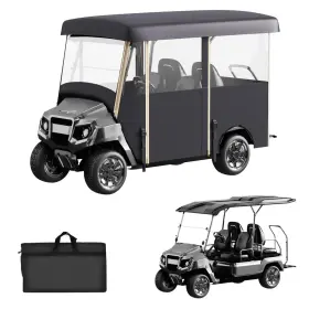 Niuwasmile B0f36syw5j Golf Cart Cover Enclosure 46 Passenger For Yamaha
