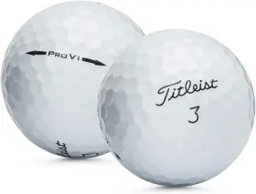 50pk-ecom-ti-pro Nobrand 50 Near Mint Titleist Pro V1 Aaaa Recycled Used Golf Balls 50-pack