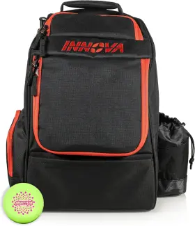 Adventurebag2024withmini Nobrand Adventure Pack Disc Golf Backpack Holds 25 Discs Includes Mini
