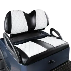 Nks10014-wb Nokins Golf Cart Diamond Seat Covers Kit Fit For Club Car Precedent Oem Stan