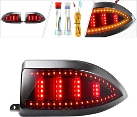 Nks10040 Nokins Golf Cart Led Tail Lights For Club Car Tempo/precedent Deluxe Brake Ligh
