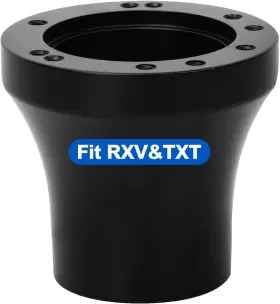 Nks30003-e-blk Nokins Golf Cart Steering Wheel Adapter With Assembly Screws And Wrenches Steer