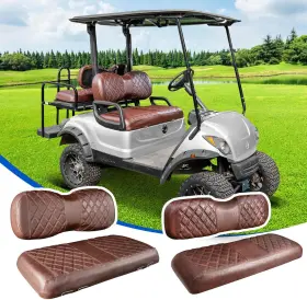 Nks4r10019-8438 Nokins 4pcs Golf Cart Seat Covers Kit Front And Rear Fits Yamaha/g2