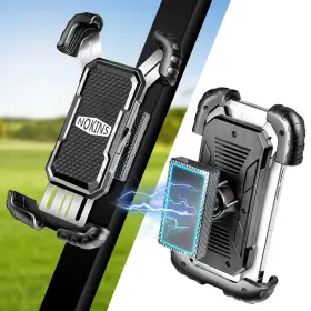 Nksph001 Nokins Golf Cart Magnetic Phone Holder For Ezgo/club Car/yamaha Black