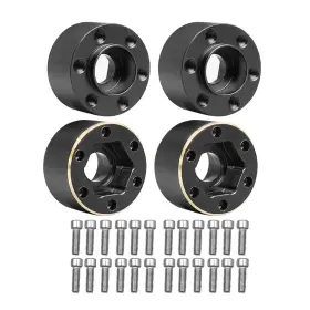 Rc2291401 Nxuebdu 4pcs Brass Weights 1.9 2.2 Inches Beadlock Wheels 12mm Hex Wheel Hub Widen Ad