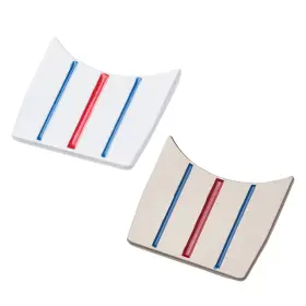 5921108 Odyssey Triple Track Ball Markers - Red/white/blue 2 Pack