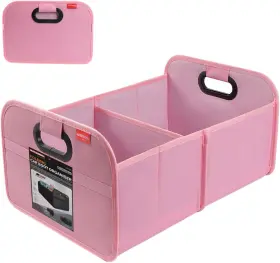1i761627-pkfba Oemassive Trunk Organizer-35l Oxford Folding Car Organizer Sturdy With Colla