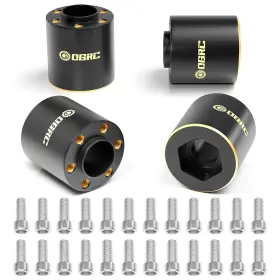 Orc421 Ogunke Ogrc 1.9 Inch Wheel Adapter 12mm Hex Hub Widen 6mm 9mm 15mm 22mm Brass Weights Fo