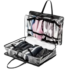Sh3022 Olanmark Shoe Travel Bag For 8 Pairs Of Shoes - Organizer Portable Lugga