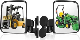 Omg 313100178143 Universal Magnetic Side View Mirror No Drilling Magnet Mount Tractor Comp