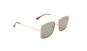 22631 Optic Nerve New Golf Tuner Sunglasses Gold-brown-silver Ss25