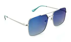 22712 Optic Nerve New Golf Tuner Sunglasses Silver-smoke-blue Ss25