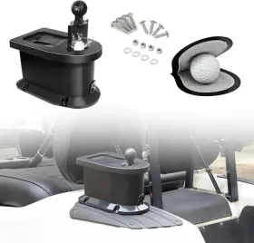 Orle Oko 696580211884 Golf Cart Ball Washer And Club Cleaner Kit With Mounting Bracket For
