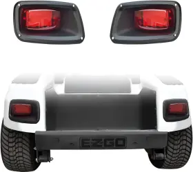 Orle Oko 774182116131 Golf Cart Txt Led Tail Light Kit Compatible With Ezgo 1996-2013 Ga
