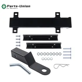 Pu160920 Parts-union Rear Golf Cart Trailer Hitch 2 Inch Receiver For Club Car Ezgo Yamaha Durable