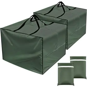 Pt-patelai-133560 Patelai 2 Pcs 105 Gallon Cushion Cover Storage Bag 32 X 24ftft Outdoor Wat