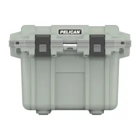 30q-1-dsggry Pelican 30 Quart Elite Cooler Sage/gray