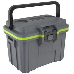 8q-1-dkgryegrn Pelican 8 Quart Personal Cooler And Dry Box Dark Grey/green