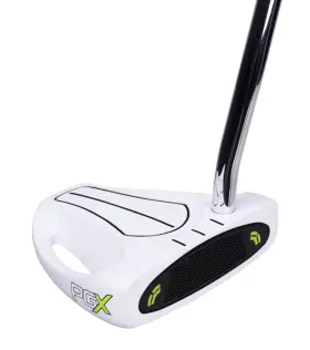 Pinemeadow Golf 091966026357 Pgx Putter Ladies Left Hand Headcover White/black