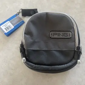 Ping 881978135563 Valuables Pouch Double Zip Remove Divider Rugged 600 Denier Velour Lined