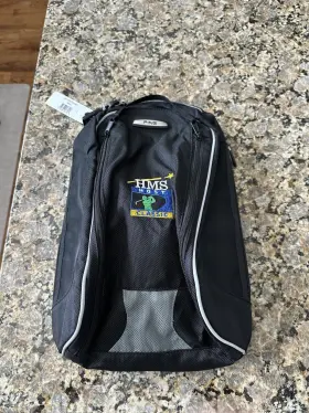 Shoebag214gnmt Ping Golf Black Shoe Bag Nwt Hmshost Classic Logo