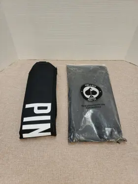 Pins And Aces 810115070160 Beer Sleeve Golf Cooler Soft Insulated Holds 7 Drinks Black