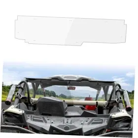 1.tjcp.02.0006 Pinxuan X3 Rear Windshield Durable Polycarbonate Clear Windscreen Heavy Duty