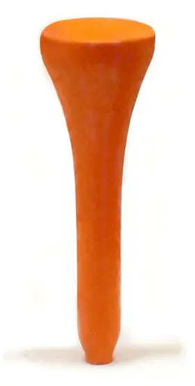 Player Supreme 091275510332 1 1/2 Inch Carrot Golf Tees 100 Count Par 3 And 4 Natura