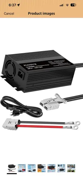 14.6v50a-libc Plxysvcb 14.6v 50a Lifepo4 Battery Charger Lithium For 12.8