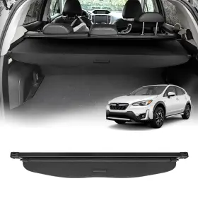 Powerty 682228672346 Retractable Cargo Cover For 2018-2023 Subaru Crosstrek/impreza - Canv
