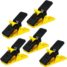 Prestige Import Group Cigmdr/ylw-5pk Cigar Holder Clip - Yellow Minder 5 Pack