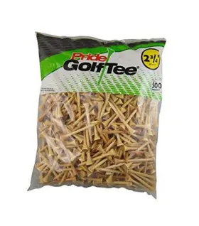 Pg2450053 Pridesports 2-3/4 Inch Deluxe Tee 500 Count Natural