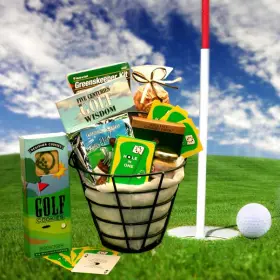 Primrose & Elm 700755752277 Golfers Caddy - The Ultimate Golf Gift Set