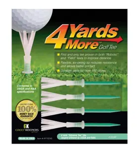 Dlt203 Proactive 4 Yards More Golf Tee - Inch Extreme Green Tees Dlt203 Proactive 4 Yards More Golf Tee - Inch Extreme Green Tees