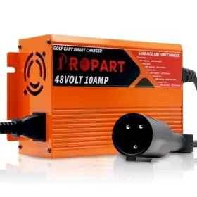 48v10a Propart 10 Amp 48 Volt Golf Cart Battery Charger For Club Car - 3 Pin 48v10a Propart 10 Amp 48 Volt Golf Cart Battery Charger For Club Car - 3 Pin