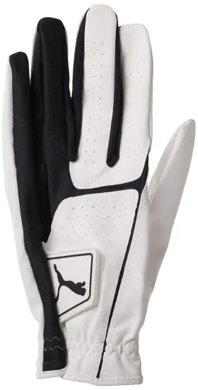 0413520 Puma Golf Mens Flexlite Glove Bright White-puma Bl Extra Large Standard