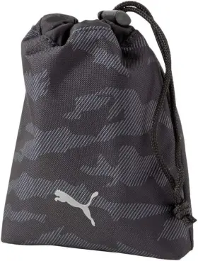 84935 Puma 194579035362 Golf Drawstring Valuables Pouch Black Camo New With Tag #84935