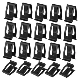 Nrcrc3j2 Qfwdfctrenz 20pcs Universal Automotive Metal Retainer Clips For Dashboard Dash Fasteners