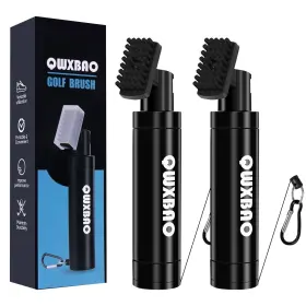Golf-1001 Qwxbao The Golf Club Brush Features A Press-activated Water Bottle For Effortless Cl